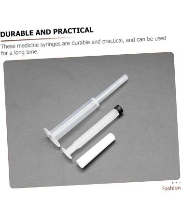 BIUDECO 15Pcs Injection Tools for Adults Dispensers for Nasal and Rectal Use Easy to Operate White with Leak Cover Professional Medication - Buy Online on GoSupps.com