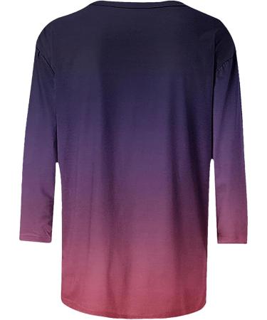 Women's T-Shirt Summer Blouse Shirt Women's Tops V-Neck Plain Clothing Women Summer Shirts Flower Summer T-Shirts Top Cotton Blouse Women's Blouses Waffle Knitted Slim Fit T-Shirt Shirts Purple L - Buy Online on GoSupps.com