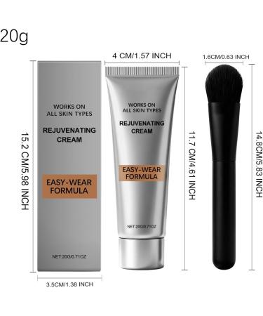 Firming Eye Contour Cream 20g Moisturizing Repairing Firming Lotion - Repairing Lotion for Under-Eye Puffiness | For Day and Night Pre-Makeup Use on Sensitive and Dry Skin for Women and Men - Buy Online on GoSupps.com