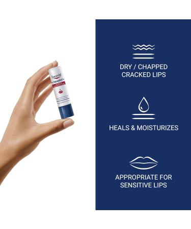 EUCERIN AQUAPHOR Lip Balm Repair Stick for Dry Chapped and Cracked Lips 4.8g | Aquaphor Lip Repair | Non-Comedogenic Lip Balm | Fragrance-free Balm | Recommended by Dermatologists 4.8 g (Pack of 1) - Buy Online on GoSupps.com