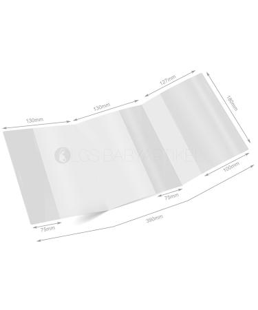 Olgs Transparent 3-Part Protective Cover for German Mother Pass | Pregnancy & Ultrasound Image Envelope for Expectant Mothers - Buy Online on GoSupps.com