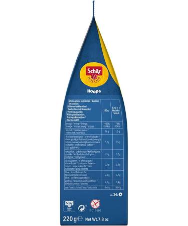  Sch r Sch r Honey Hoops Gluten Free Dough Cookies & Palm Oil Breakfast Perfect Vegetarian 12 Packs 200g - Buy Online on GoSupps.com