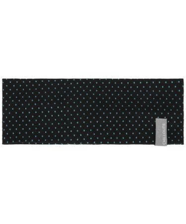 CHILLOUTS Women's Zurich Headband 1 piece (1 pack) 10 Black/Green