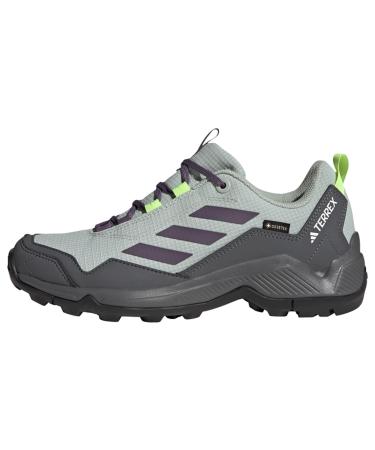 adidas Women's Terrex Eastrail Gore-tex Hiking Shoes-Low (Non Football) 44 EU Wonder Silver Shadow Violet Lucid Lemon