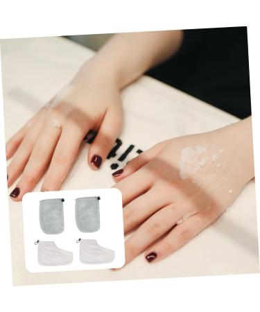 Ensemble 2 Paires Moufles et Chaussettes en Coton Isolant pour Bain de Paraffine Taille Standard Thermor gulant Soin Hydratant pour Mains et Pieds Usage Spa Couleur Al atoire - Buy Online on GoSupps.com