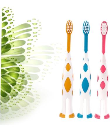 Fomiyes 12 Pcs Soft Toothbrush Set for Kids - Toddler & Children's Oral Care - Travel-Friendly Baby Toothbrushes - Buy Online on GoSupps.com