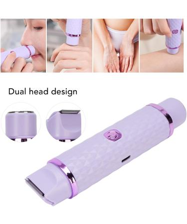 LUCKDANO Double Head Hair Clipper Electric Removal Device with Double Design for Women and Men Portable Safe Trimmer Body Private Areas - Buy Online on GoSupps.com
