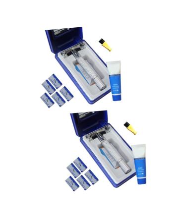 Beavorty 2st men's razor facial razor for men men razor shaver rasisadoras para hombres travel security razor handwear razor for men electrical man