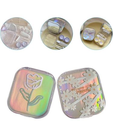 Buy Healvian Portable Contact Lens Container - 2-Piece Travel Kit with Mirror Tweezers & Eye Care Holder for Easy Lens Management - International Shipping Available - Buy Online on GoSupps.com