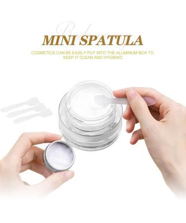 Redamancy 20ml Aluminum Cream Cans - 20 Empty Metal Tins with Screw Lids 4 Spatulas & 40 Labels for Lotion Cosmetics Lip Balm & Mini Candles - Ideal for DIY & Craft Projects - Buy Online on GoSupps.com
