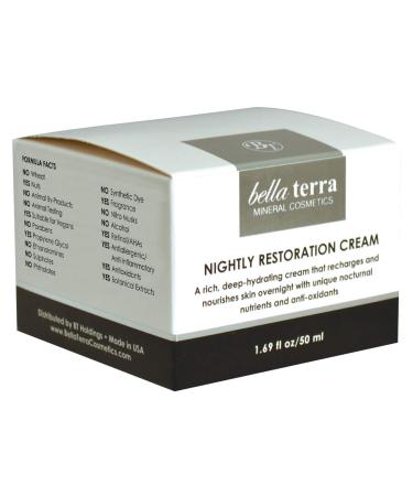 Bellaterra Cosmetics Nightly Restoration Facial Moisturizer - Buy Online on GoSupps.com