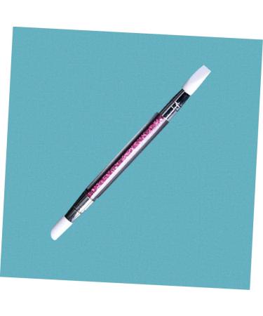 nail tool nail silicone head nail pen nail art carving silicone pen hollow out medium Pink - Buy Online on GoSupps.com