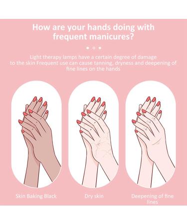 SONGQEE Anti-UV Gel Nail Lamp Gloves - Manicure Protection for Hands | Fingerless Nail Art Skin Care Gloves for Home & Outdoor Use - Black - Buy Online on GoSupps.com