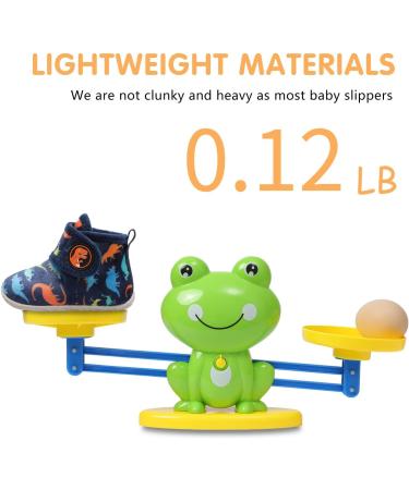 JIASUQI Baby Dinosaur Booties 12-18 Months | Soft Winter Boots & House Slippers for Infant | Anti-Skid Newborn Crib Shoes - Buy Online on GoSupps.com