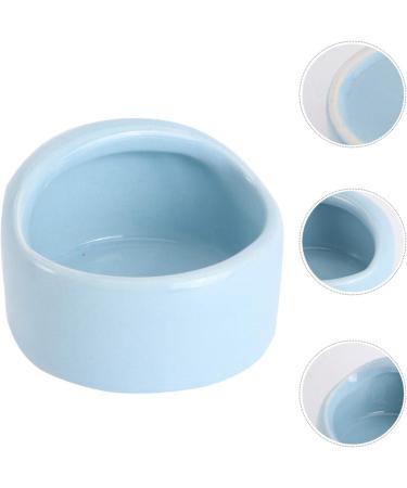 Hamster Bowl- Small Animal Food Dish Hamster Water Bowl for Bunny Guinea Pig Hamster Chinchilla Rabbit Blue - Buy Online on GoSupps.com