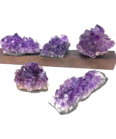 Crystal Rough Specimen Healed 100g Natural Raw Amethyst Quartz Purple Crystal Cluster Stones Specimen Home Crafts Decoration Ornament As a Gift (Color : Amethyst Cluster Size : 40-70g) 40-70g Amethyst Cluster - Buy Online on GoSupps.com