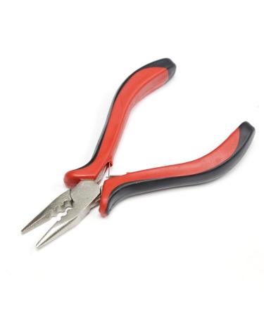 Professional Hair Extensions Tools Kit with 500 Micro Ring Beads, Plier, Hook Needle, Clips - for Fairy Hair Tinsel Strands - Buy Online on GoSupps.com