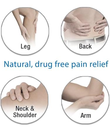 AccuRelief Wireless TENS Unit with Remote Control - Pain Relief Device and Muscle Stimulator for Back, Neck, Arm, and Leg Pain - Buy Online on GoSupps.com