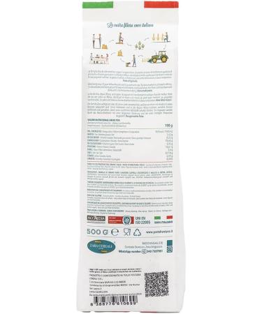 FRENTANA SRL FRENTANA Mixed pasta of durum wheat Cappelli bronze drawn and slowly dried Italian pasta artisanal production pack of 12 x 500gr - Buy Online on GoSupps.com