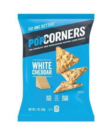 Popcorners Snacks Variety Pack - Gluten Free Chips | Kettle Corn, White Cheddar, Sea Salt - 18 Pack 1 oz Snack Bags - Buy Online on GoSupps.com