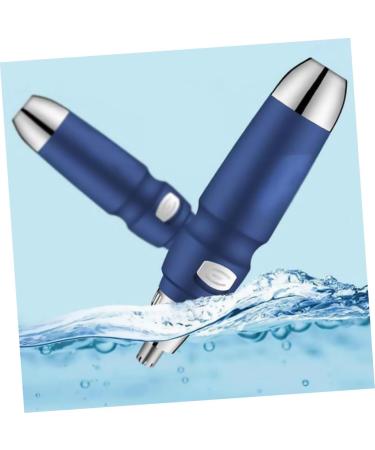 FRCOLOR Nose Hair Trimmer - Men's & Women's Facial Hair Remover Electric Nasal Cavity Cleaner Ear Hair Clippers 1pc Blue - Buy Online on GoSupps.com
