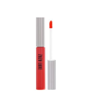 Zuzu Luxe Lipstick - Poppy Liquid Luxe | Premium Vegan Lip Color for International Shipping - Buy Online on GoSupps.com