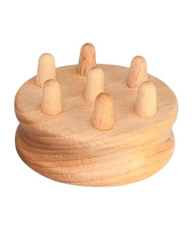Oshhni Manual Massage Body Brush Made of Wood for Contouring the Neck and Body for Itchy Skin