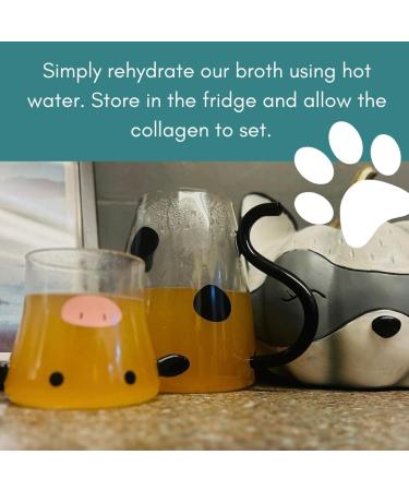 Boil & Broth Goat Broth for Dogs | 100% Pure Protein Powder | Type I Collagen | Hip & Joint Support | Digestion & Gut Health | 72 Servings | Human-Grade | 120g Pack - Buy Online on GoSupps.com