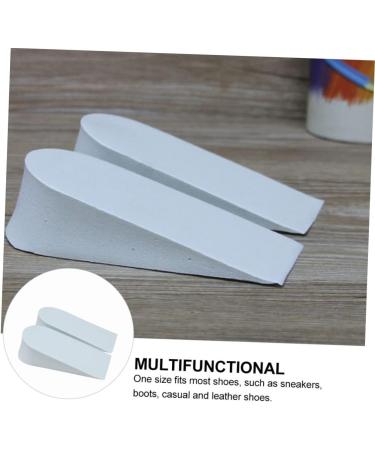 4 Pairs Invisible Inner Booster Pads Height Lift Insoles & Heel Inserts for Shoes | Comfortable Foam Shoe Pads for Students - Happy Birthday Ribbon Design - Buy Online on GoSupps.com