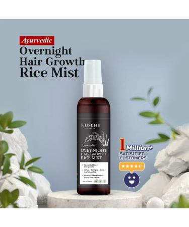 Buy Nuskhe Pa Glow Up Trio - Overnight Hair Growth Rice Mist Papaya Pigmentation Cream & Hyaluronic Gel (100ml each) | International Shipping Available - Buy Online on GoSupps.com