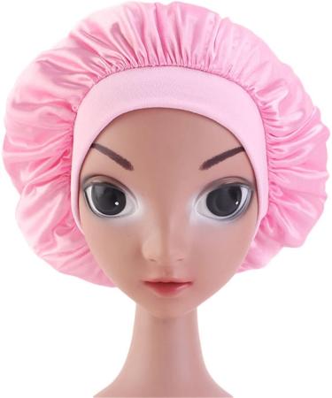 Reusable Waterproof Bath Shower Cap for Baby and Women - Double Elastic Hair Cap for Shower - One Size - Buy Online on GoSupps.com