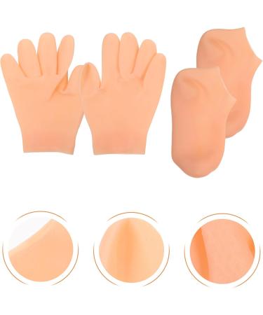 Beaupretty Moisturizing Gloves and Socks Moisturizing Hand Gloves Moisturizing spa Socks for Repairing and Softening Dry Cracked Feet - Buy Online on GoSupps.com