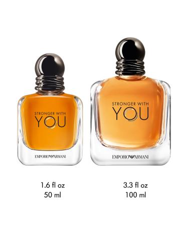 Armani Beauty - Stronger With You - Eau de Toilette - Cologne for Men - Warm Spicy Fragrance - Chestnut Lavender Tender Sage Vanilla Notes 1.7 Fl Oz (Pack of 1) - Buy Online on GoSupps.com