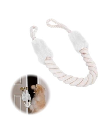 1 piece of clamping protection for doors tubborn protection eliminates a sound door clamping protection made of white cotton to prevent babies children and pets from striking doors finger protection 60 cm