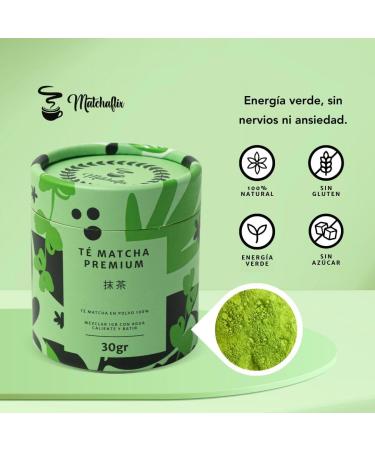 Matchaflix | Pack Exp rience Initiation | Kit Matcha Premium 30 g Matcha Fouet et Cuill re en Bambou | Matcha Poudre - Buy Online on GoSupps.com