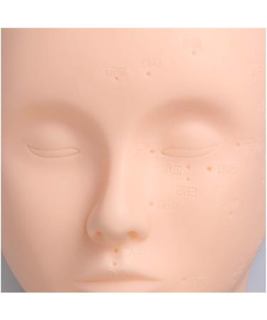 Fhuili Silicone Headscarf Window Puppet - Ideal Head Model for Massage Acupuncture Facial Care & Beauty Training - Buy Online on GoSupps.com