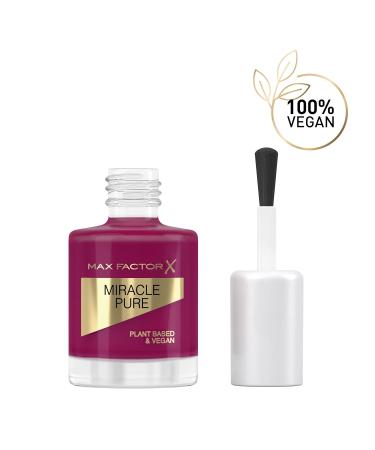 Max Factor Miracle Pure Nail Colour 320 Sweet Plum | Vegan Long-Lasting & Quick-Drying Nail Polish - 12ml - Buy Online on GoSupps.com