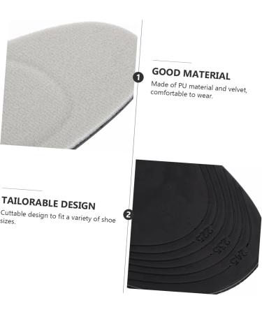 FRCOLOR High Increase Insole Pads - Elastic Absorption Heel Cushions for Sports Shoes & Boots | Orthotic Heightening Insoles - Buy Online on GoSupps.com