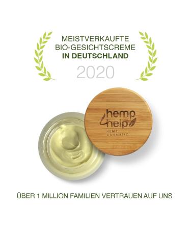 Luxurious Organic Face Moisturizer for Women | Hemp Extract Jojoba Argan Oil & Propolis - Deep Hydration for Dry Sensitive Skin - Cruelty-Free - Buy Online on GoSupps.com