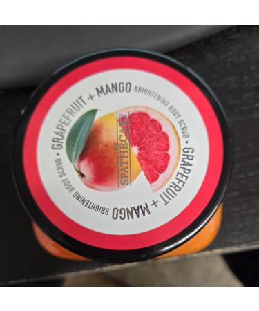 Shop Grapefruit + Mango Brightening Body Scrub | Ultra Hydrating Exfoliating Body Care - 21 oz - Buy Online on GoSupps.com
