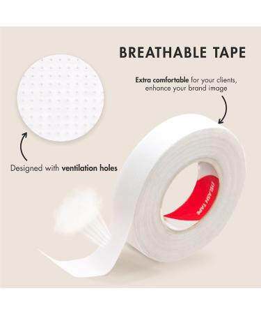 12 Rolls Eyelash Tape - Micropore Breathable Tape for Eyelash Extensions | Secure Eye Patches & Lift Eyelids (0.16in - Buy Online on GoSupps.com