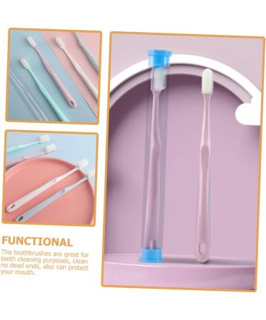 JECOMPRIS 4-Piece Tooth Cleaning Brush Set | Travel Charcoal Toothbrushes & Accessories for Effective Oral Care - Buy Online on GoSupps.com