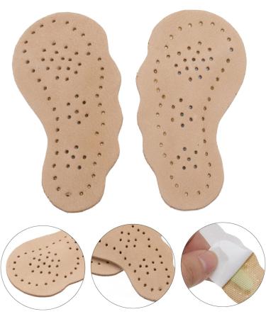 2 Pairs Non-Slip Sandal Insoles - Anti-Slip Cushions for Heels & Summer Comfort - Metatarsal Support Pads in Beige - Buy Online on GoSupps.com
