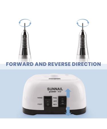 Delanie 35000RPM Professional Nail Drill Machine for Acrylic Nails with 11pcs Drill Bits - Electric Manicure/Pedicure Tool Kit for Home Salon Use - Buy Online on GoSupps.com