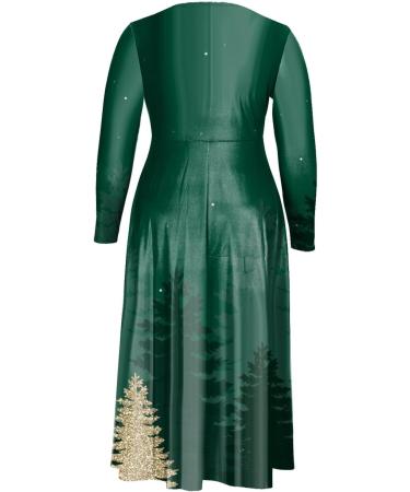 Hanxiulin Christmas Sweater Dress for Women | Casual Hooded Party Tunic with Moose & Snowflake Print | Perfect Holiday Club Outfit - Buy Online on GoSupps.com