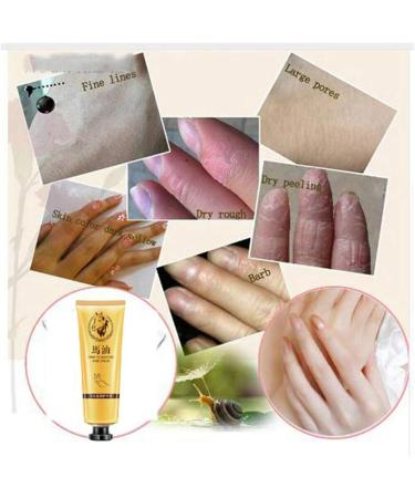 Merkts Horse oil hand cream anti-aging moisturizing whitening lotion horse oil dry foot cream 30ml winter anti-drying moisturizing nourishment - Buy Online on GoSupps.com