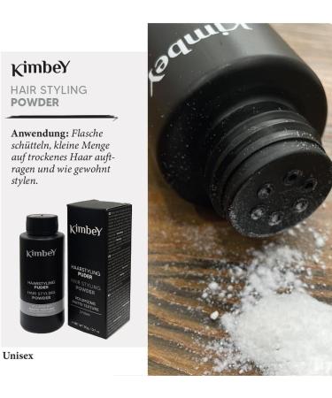 Kimbey Coiffure Powder Wax 20 g - Hair powder for more volume and matte finish - Buy Online on GoSupps.com