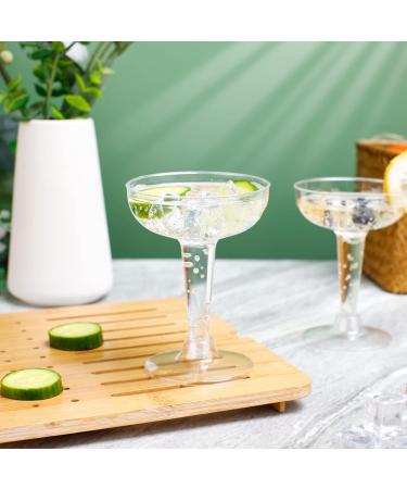 PULOTE 50 Pack Clear Plastic Champagne Flutes - 4.5 oz - Ideal for Wedding, Party, and Everyday Use - Buy Online on GoSupps.com