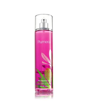 Bath & Body Works Signature Collection Plumeria Fine Fragrance Mist 8 Fluid Ounce