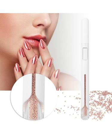 Easy to Operate Manicure Nail Bullion Pen Durable Longer Use Nail Dotting Tool Quality Material Manicure Tool Nail Decoration for Professional Use Home Use Rose gold - Buy Online on GoSupps.com